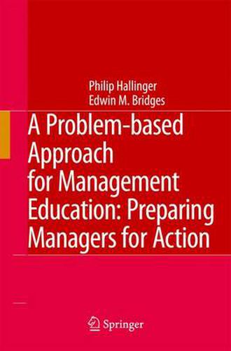 Cover image for A Problem-based Approach for Management Education: Preparing Managers for Action