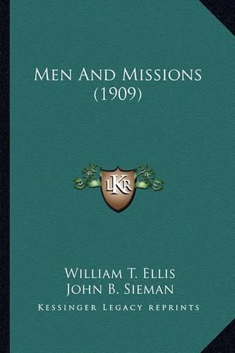 Cover image for Men and Missions (1909)