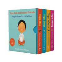 Cover image for Yoga Kids and Animal Friends Boxed Set: Simple Poses for Little Ones