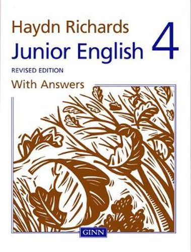 Cover image for Haydn Richards Junior English Book 4 With Answers (Revised Edition)