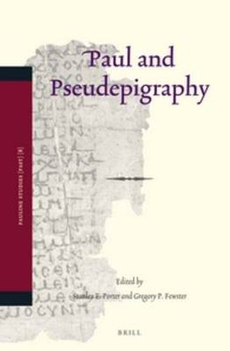 Paul and Pseudepigraphy