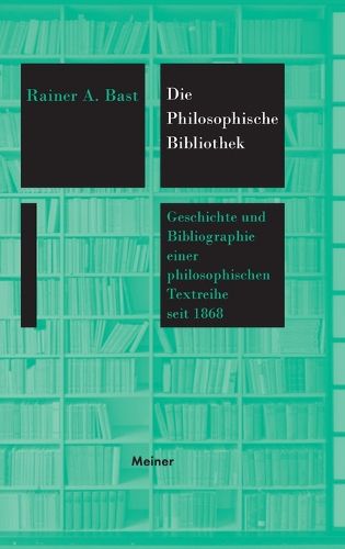 Cover image for Die Philosophische Bibliothek