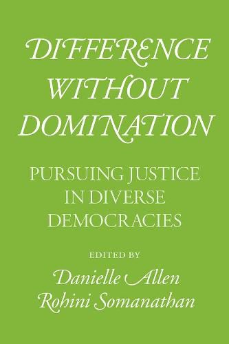 Cover image for Difference Without Domination: Pursuing Justice in Diverse Democracies