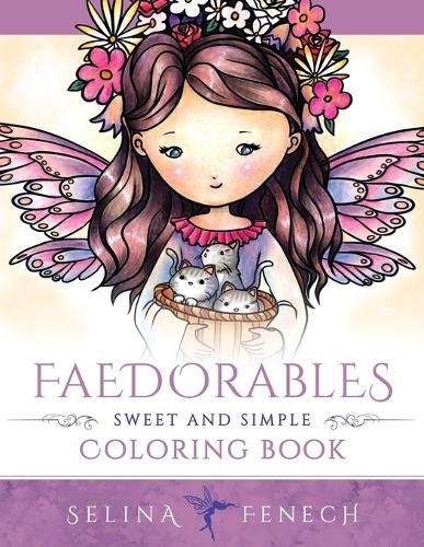 Cover image for Faedorables - Sweet and Simple Coloring Book