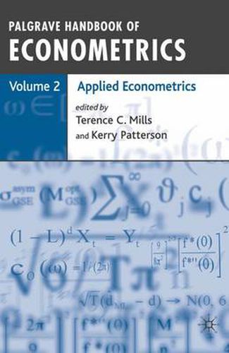 Cover image for Palgrave Handbook of Econometrics: Volume 2: Applied Econometrics