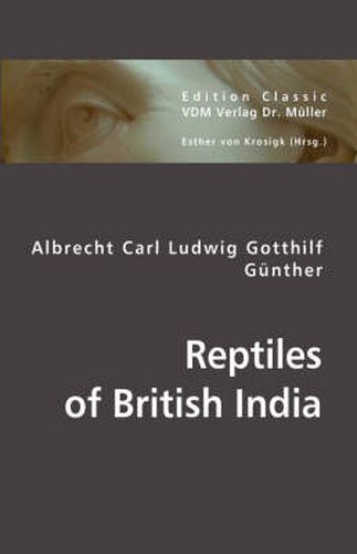 Cover image for Reptiles of British India