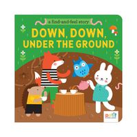 Cover image for A Find and Feel Story: Down, Down, Under the Ground