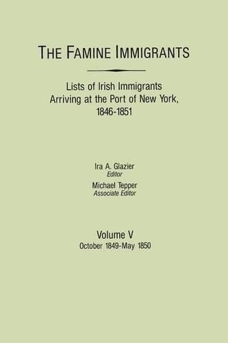 Cover image for Famine Immigrants