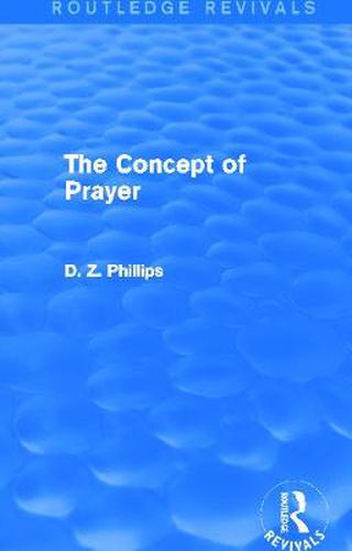 Cover image for The Concept of Prayer