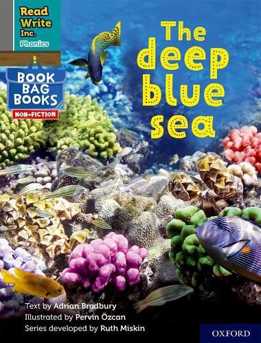 Cover image for Read Write Inc. Phonics: The deep blue sea (Grey Set 7 NF Book Bag Book 8)