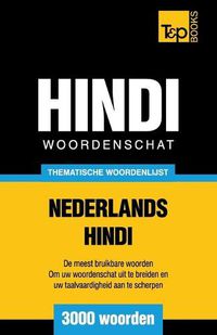 Cover image for Thematische woordenschat Nederlands-Hindi - 3000 woorden