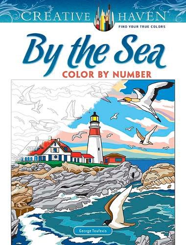 Cover image for Creative Haven By the Sea Color by Number