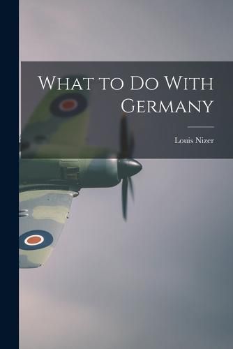 Cover image for What to do With Germany