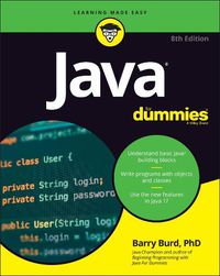 Cover image for Java For Dummies, 8th Edition