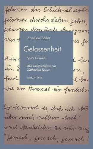 Cover image for Gelassenheit: Spate Gedichte