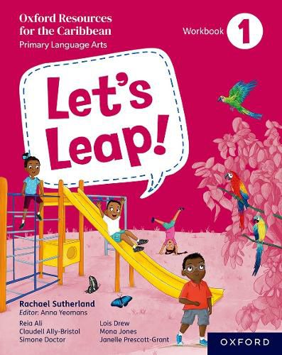 Cover image for Let's Leap! Caribbean Primary Language Arts: Workbook 1