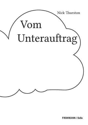 Cover image for Vom Unterauftrag: Oder: Prinzipien des poetischen Rechts