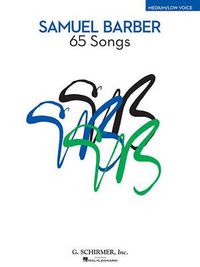 Cover image for Samuel Barber: 65 Songs