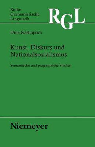 Cover image for Kunst, Diskurs und Nationalsozialismus