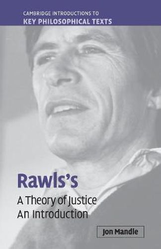 Cover image for Rawls's 'A Theory of Justice': An Introduction