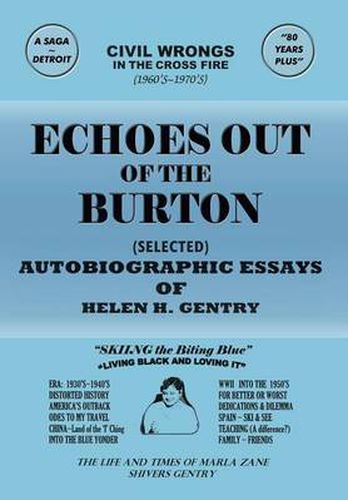 Cover image for Echoes Out of the Burton