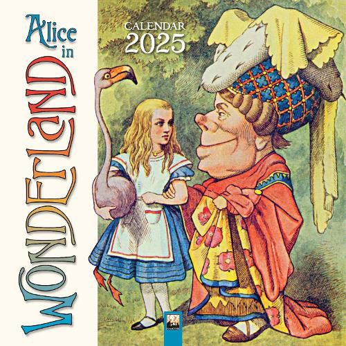 Alice's Adventure in Wonderland Wall Calendar 2025 (Art Calendar)