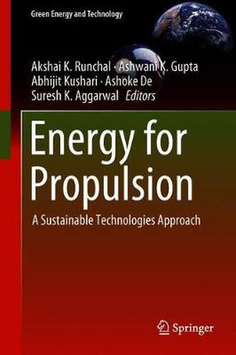 Cover image for Energy for Propulsion: A Sustainable Technologies Approach