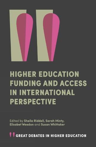 Cover image for Higher Education Funding and Access in International Perspective