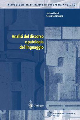 Cover image for Analisi Del Discorso E Patologia Del Linguaggio