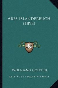 Cover image for Ares Islanderbuch (1892)