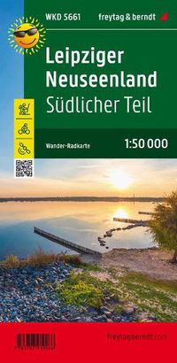 Cover image for Leipziger Neuseenland - southern part, hiking, cycling and leisure map 1:50,000, freytag & berndt, WKD 5661