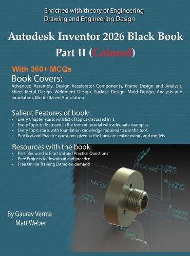 Cover image for Autodesk Inventor 2026 Black Book Part II