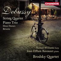 Cover image for Debussy String Quartet Piano Trio