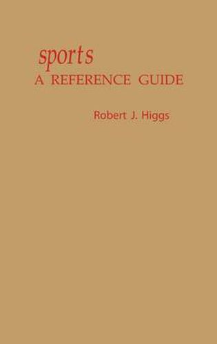 Sports: A Reference Guide