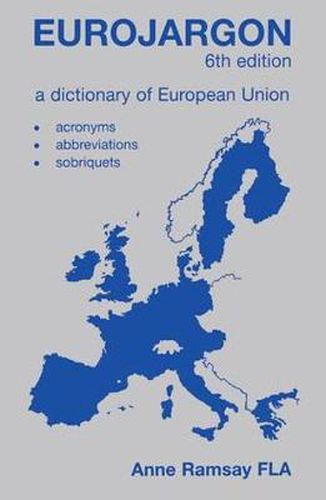 Cover image for Eurojargon: A Dictionary of the European Union