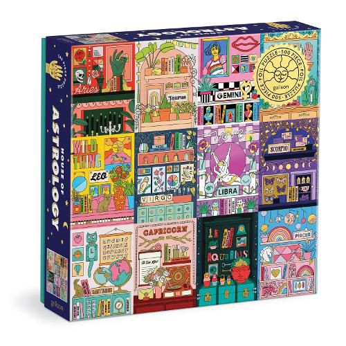 Cover image for House of Astrology 500 Piece Foil Puzzle