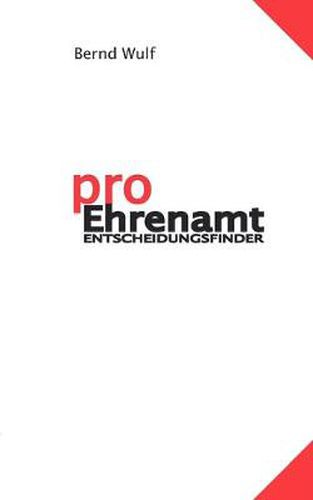 Cover image for pro Ehrenamt: Entscheidungsfinder