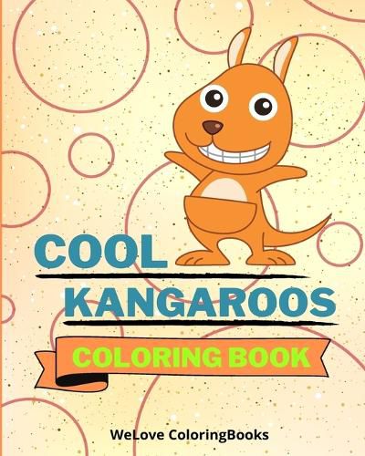 Cover image for Cool Kangaroos Coloring Book