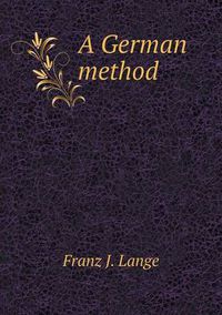 Cover image for A German method