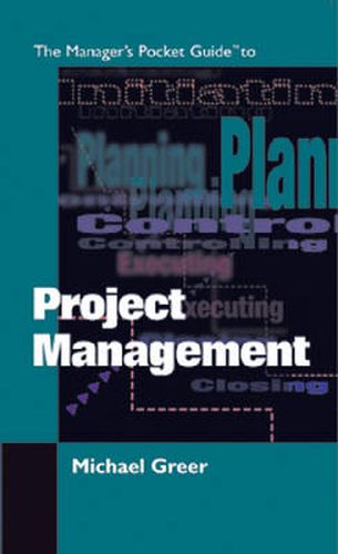 Cover image for The Manager's Pocket Guide to Project Management