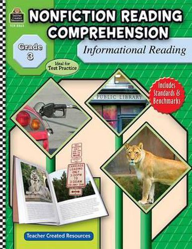 Cover image for Nonfiction Reading Comprehension: Informational Reading, Grade 3