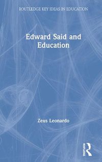 Cover image for Edward: Said and Education