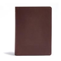 Cover image for CSB He Reads Truth Bible, Brown Genuine Leather Indexed