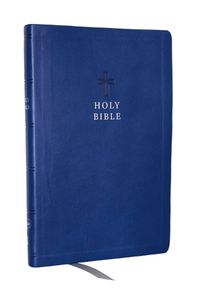 Cover image for KJV Holy Bible: Value Ultra Thinline, Blue Leathersoft, Red Letter, Comfort Print: King James Version