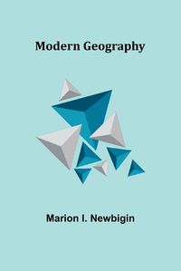 Cover image for Modern Geography