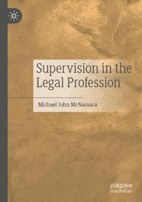 Cover image for Supervision in the Legal Profession