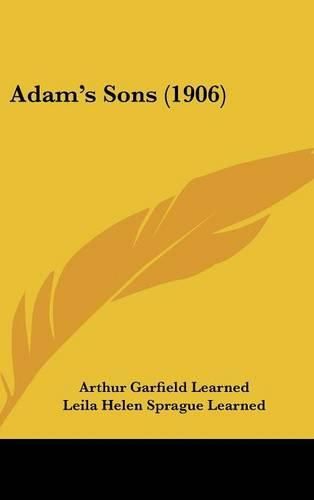 Cover image for Adam's Sons (1906)