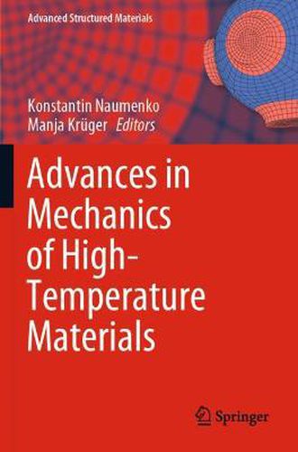 Cover image for Advances in Mechanics of High-Temperature Materials