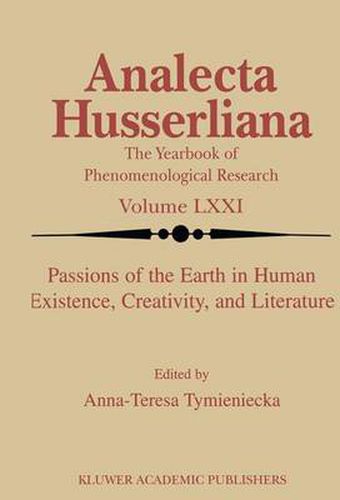 Cover image for Passions of the Earth in Human Existence, Creativity, and Literature