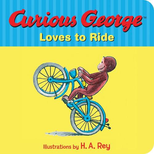 Cover image for Curious George Loves to Ride